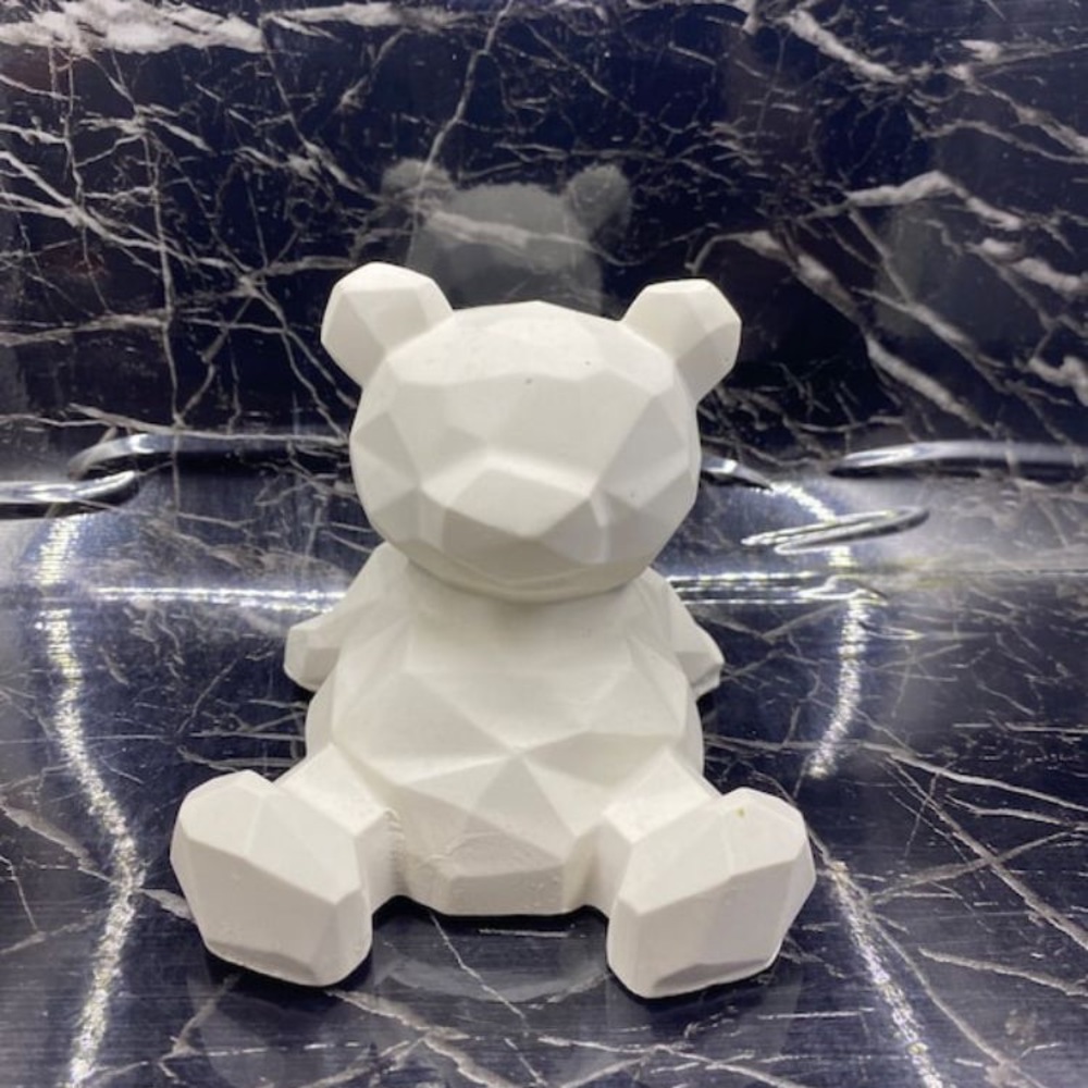 Cute Teddy Bear Plaster Home Decor | Phone Stand